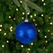 Northlight 3" Blue Sequin Shatterproof Ball Christmas Ornament